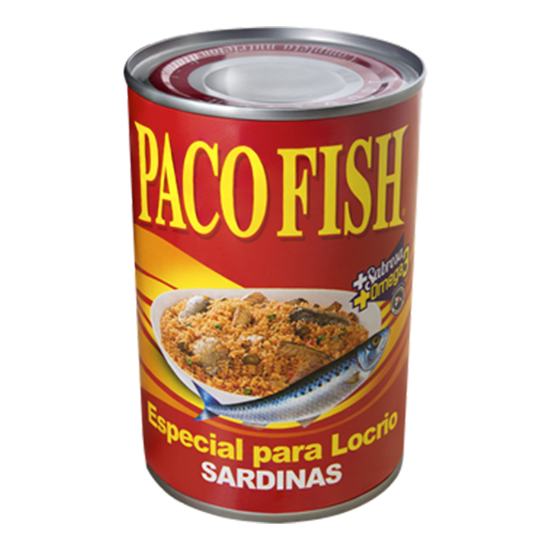 Sardinas Especial para Locrio