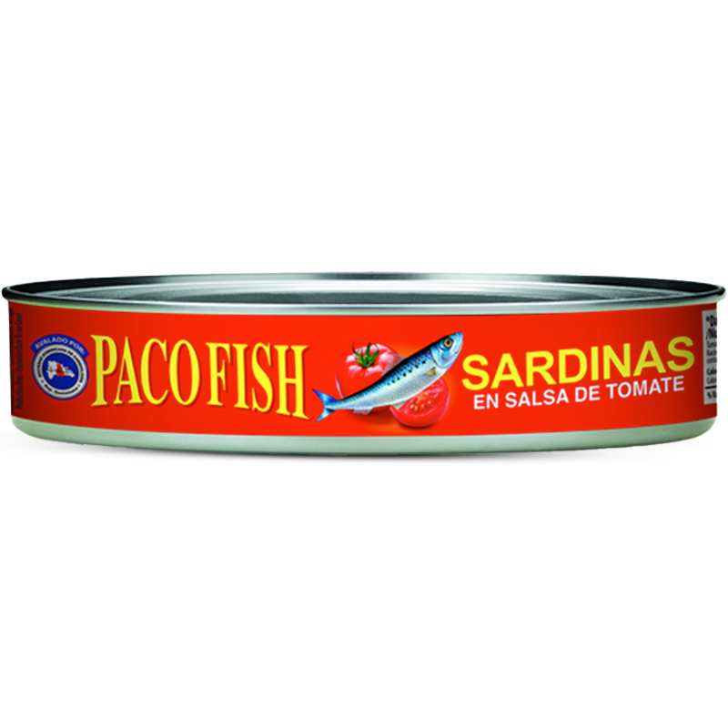 Sardinas Ovaladas en Salsa de Tomate
